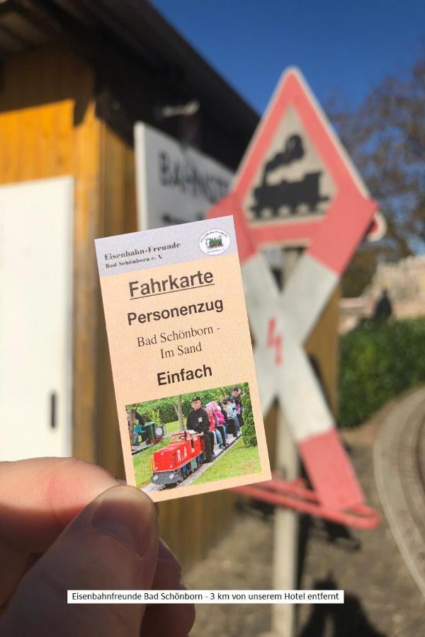 Hotel Haefner Bad Schönborn Esterno foto