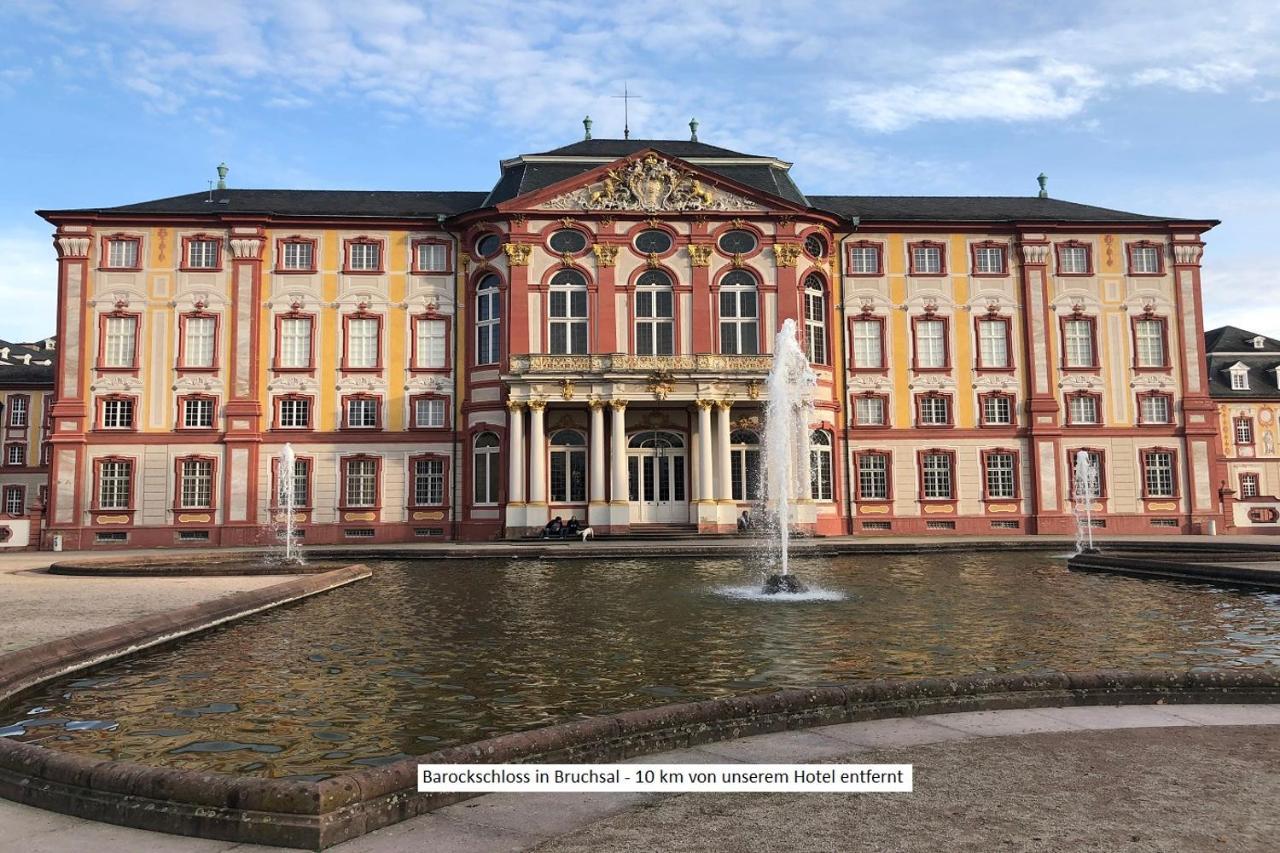 Hotel Haefner Bad Schönborn Esterno foto